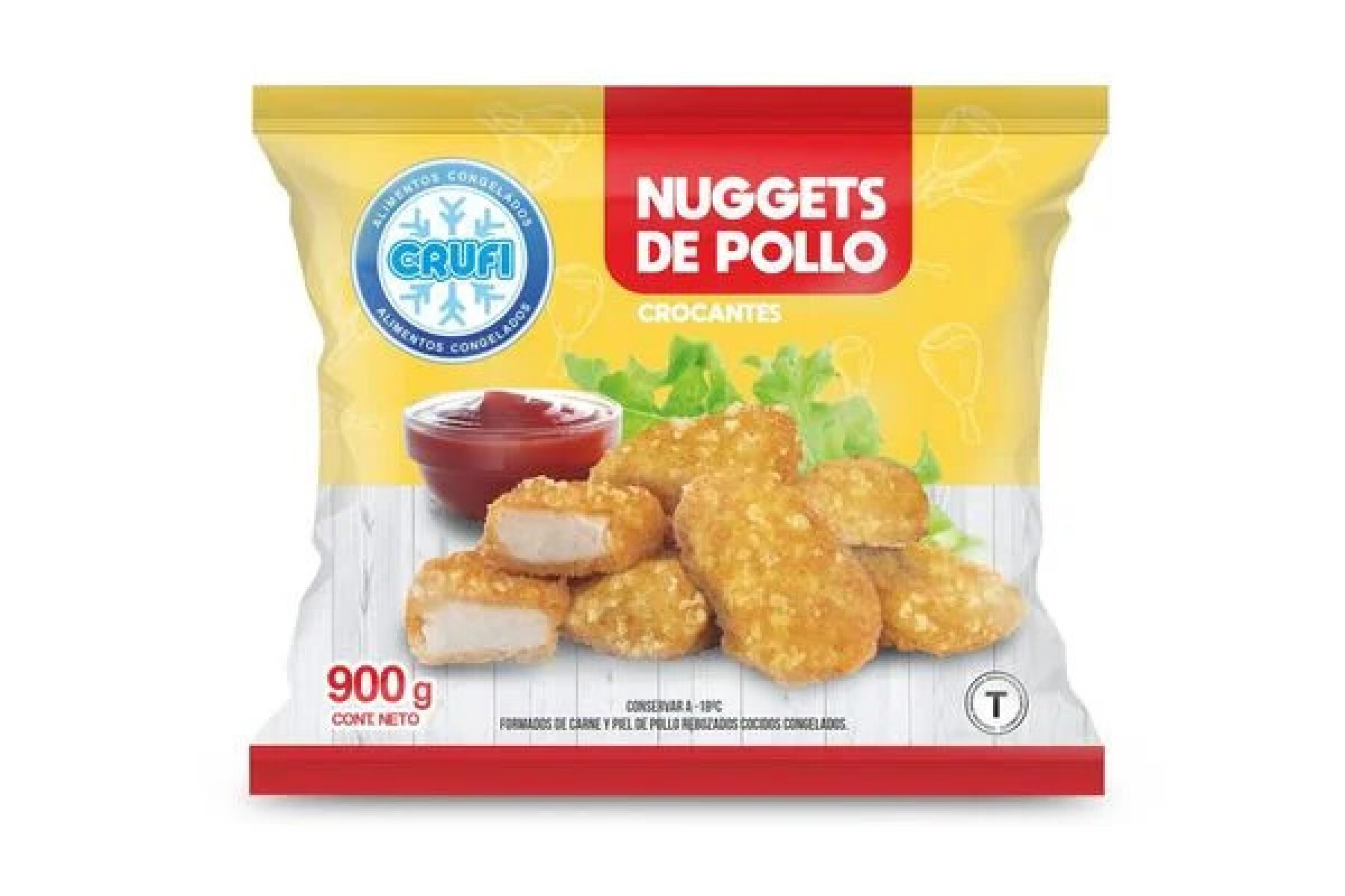 Nuggets Crufi 900g 