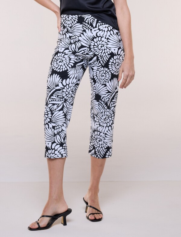 Capri Print BLANCO/NEGRO