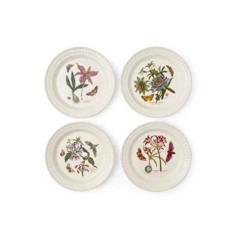 PORTMEIRION BOT HARMONY PLATOS SET X4 STONE PORTMEIRION BOT HARMONY PLATOS SET X4 STONE