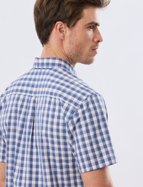 CAMISA CUADROS Azul