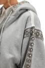 Hoodie Sparkle Gris