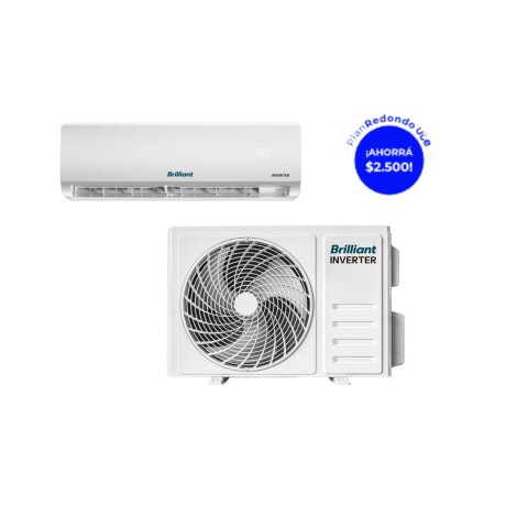 AIRE ACONDICIONADO 30000 BTU BRILLIANT INVERTER EFICIENCIA A BREA30INV Aire Acondicionado 30000 Btu Brilliant Inverter Eficiencia A Brea30inv