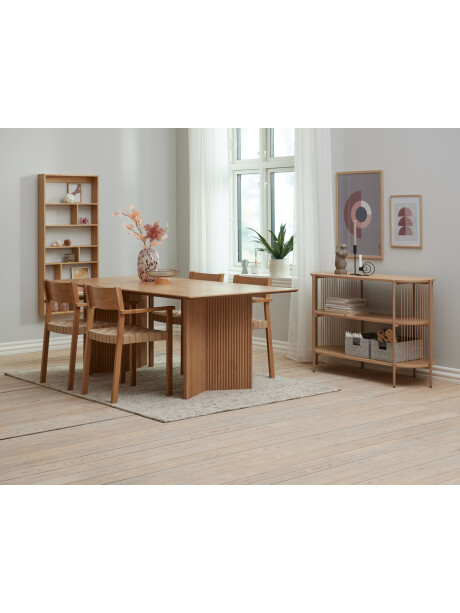 Mesa de comedor VESTERBORG 100x200 roble Mesa de comedor VESTERBORG 100x200 roble