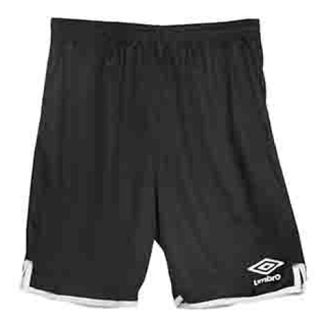 Short de Hombre Umbro Futbol Negro - Blanco