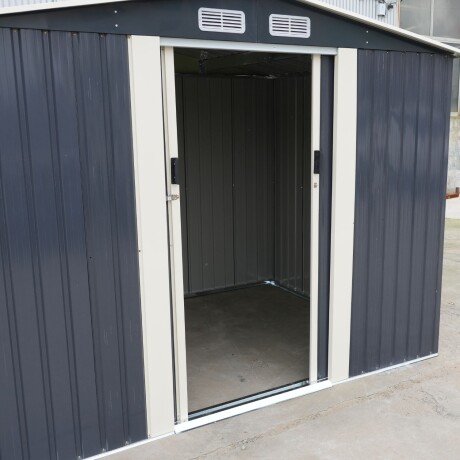 Caseta Galpon Jardin Lumax cumbria Gris Oscuro 204x270x206 Caseta Galpon Jardin Lumax cumbria Gris Oscuro 204x270x206