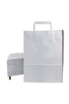 Pack x 200 - bolsa lisa 30x12x41 cm. BLANCO