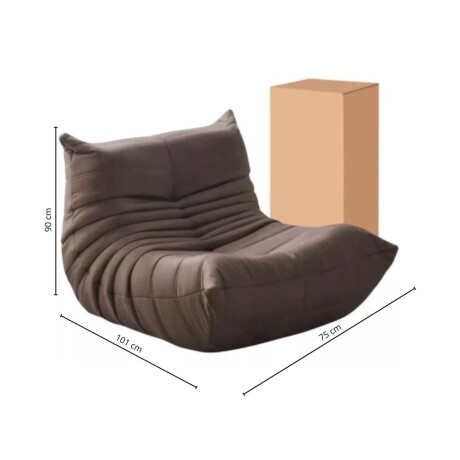 Sillon Lazy Sofa Marron