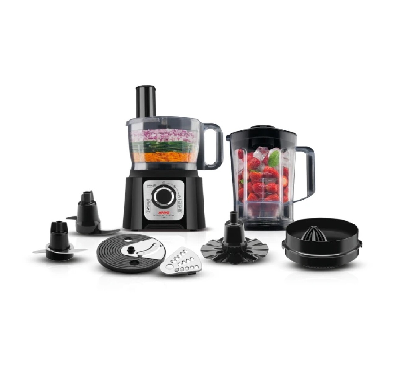 PROCESADOR DE ALIMENTOS ARNO MULTICHEF 7 en 1 DO1658B2 