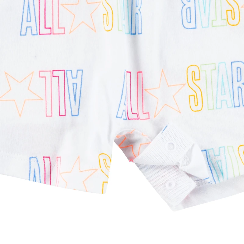 Remera Printed All Star Tie Tank de Niña Blanco