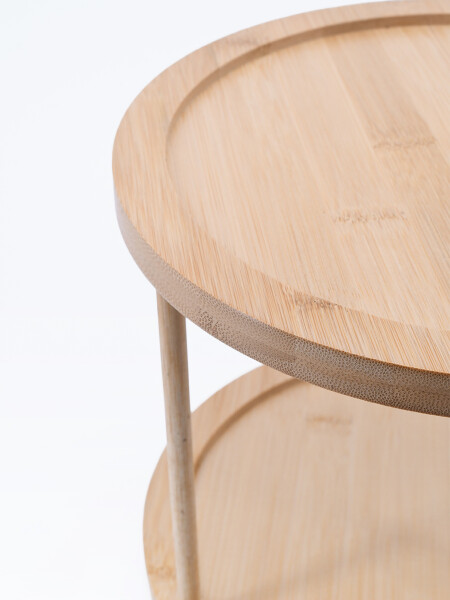 ORGANIZADOR DOBLE PISO MADERA