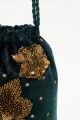 Cartera Naga Flower Verde