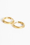 Aros Extra Small acero dorado