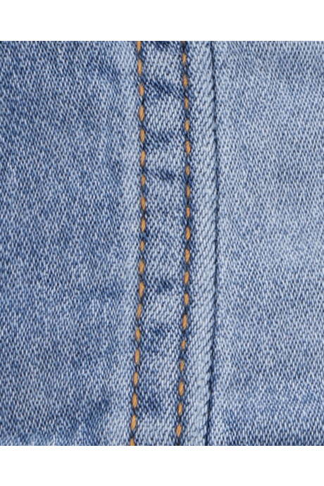 Campera jean clásica Sin color