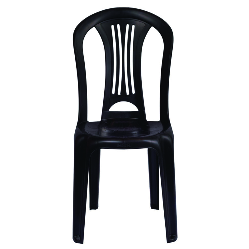 4 Silla Bistró sin apoya brazos NEGRO