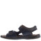 Sandalias de Hombre Freeway Casual c/Velcro Marrón