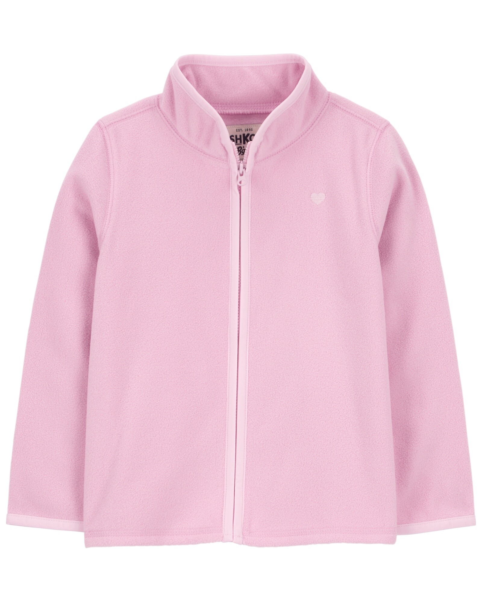 Campera de micropolar, rosada Sin color
