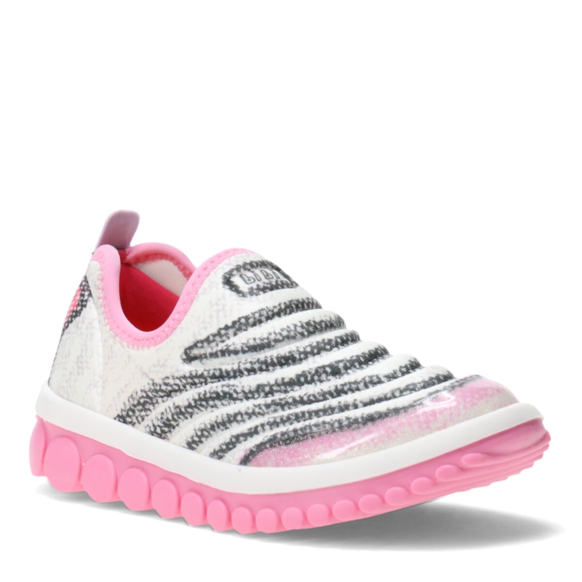 Championes Infantiles Bibi Roller 2.0 - Gris - Rosa 