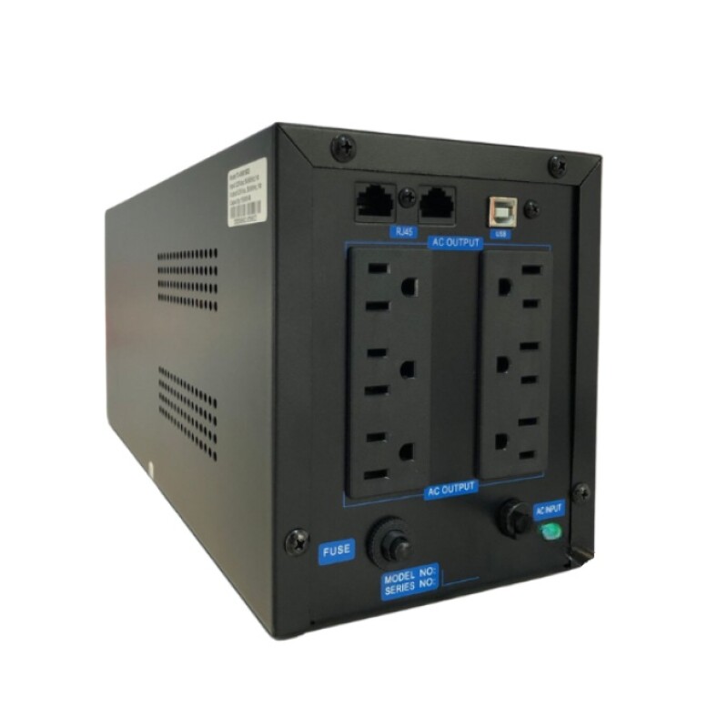UPS 1500VA INTERACTIVA, LCD, 6 NEMA, USB, RJ45 UPS 1500VA INTERACTIVA, LCD, 6 NEMA, USB, RJ45