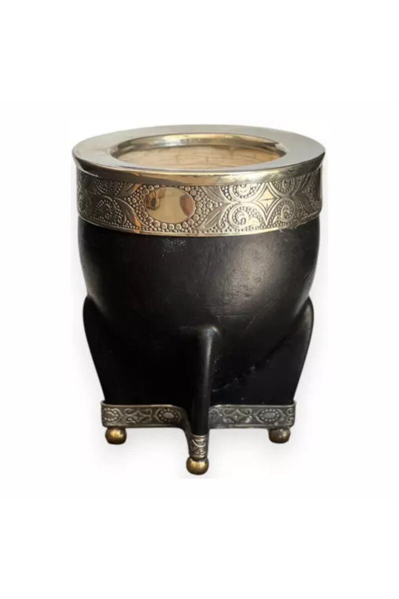 Mate imperial con patitas negro Mate imperial con patitas negro