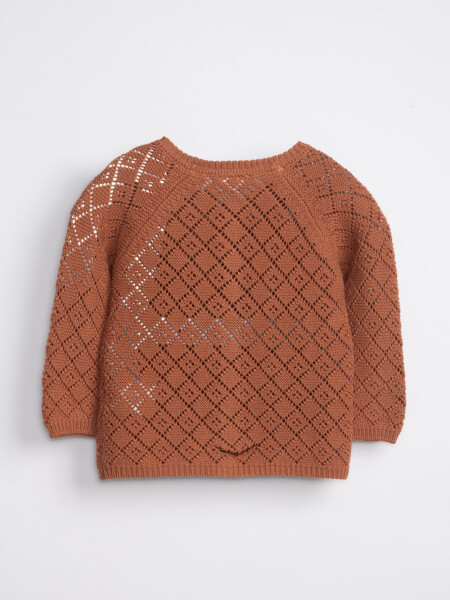 Saco tejido Camel