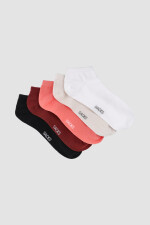 Medias cortas al tobillo en colores lisos Variante 31