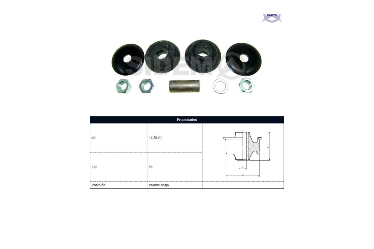 Buje Mitsubishi L200 96-06 Der/Izq Buje Mitsubishi L200 96-06 Der/Izq
