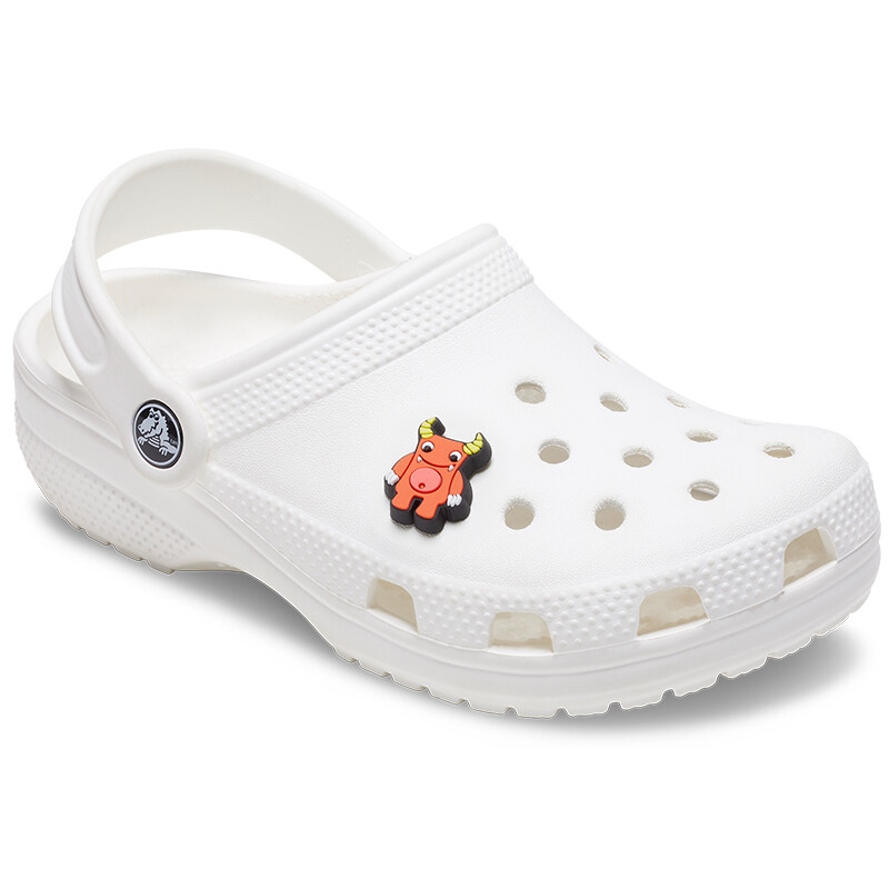 Jibbitz™ Charm Red Horned Monster Multicolor