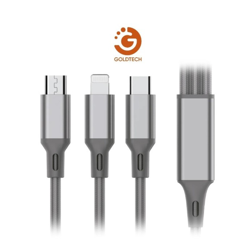 Muilticable 3 En 1 Micro Usb/ iPhone/ Tipo C Muilticable 3 En 1 Micro Usb/ iPhone/ Tipo C