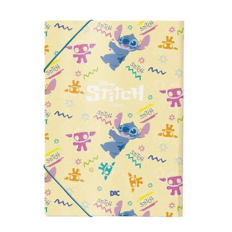 Carpeta con Elastico Stitch