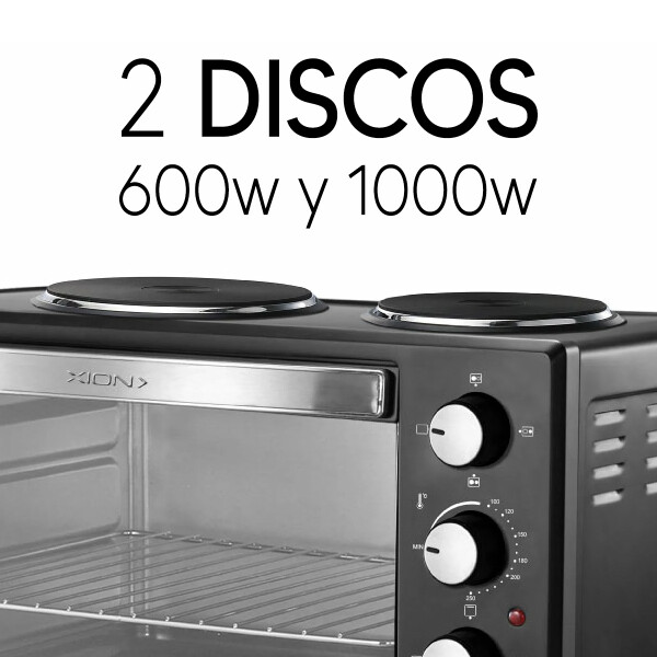 Horno Eléctrico Xion Xi-he35-cu HORNO ELECTRICO 35L XION XI-HE35 *******