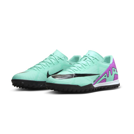 NIKE ZOOM MERCURIAL VAPOR 15 ACADEMY TF Turquoise & Lavander