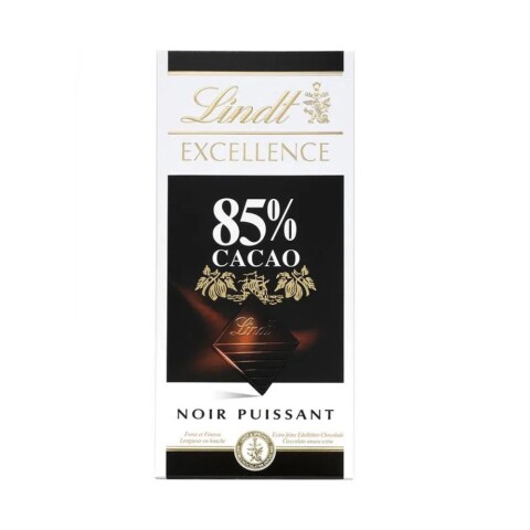 Chocolate Rich Dark 85% Cacao Lindt Excellence 100G Chocolate Lindt Excellence 85%