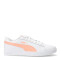 Championes de Mujer Puma Smash V2 Leather Blanco - Anaranjado Melón