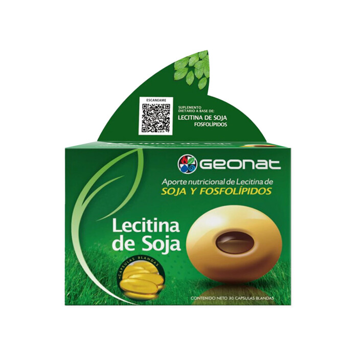 LECITINA DE SOJA CJ X 30 CAPS. única