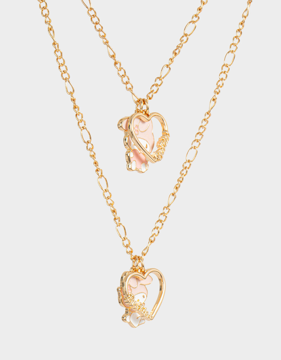 Set De Collares Para Compartir "my Melody" 