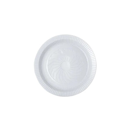 PLATOS DESCARTABLES 18CM X 10 UNIDADES BLANCO