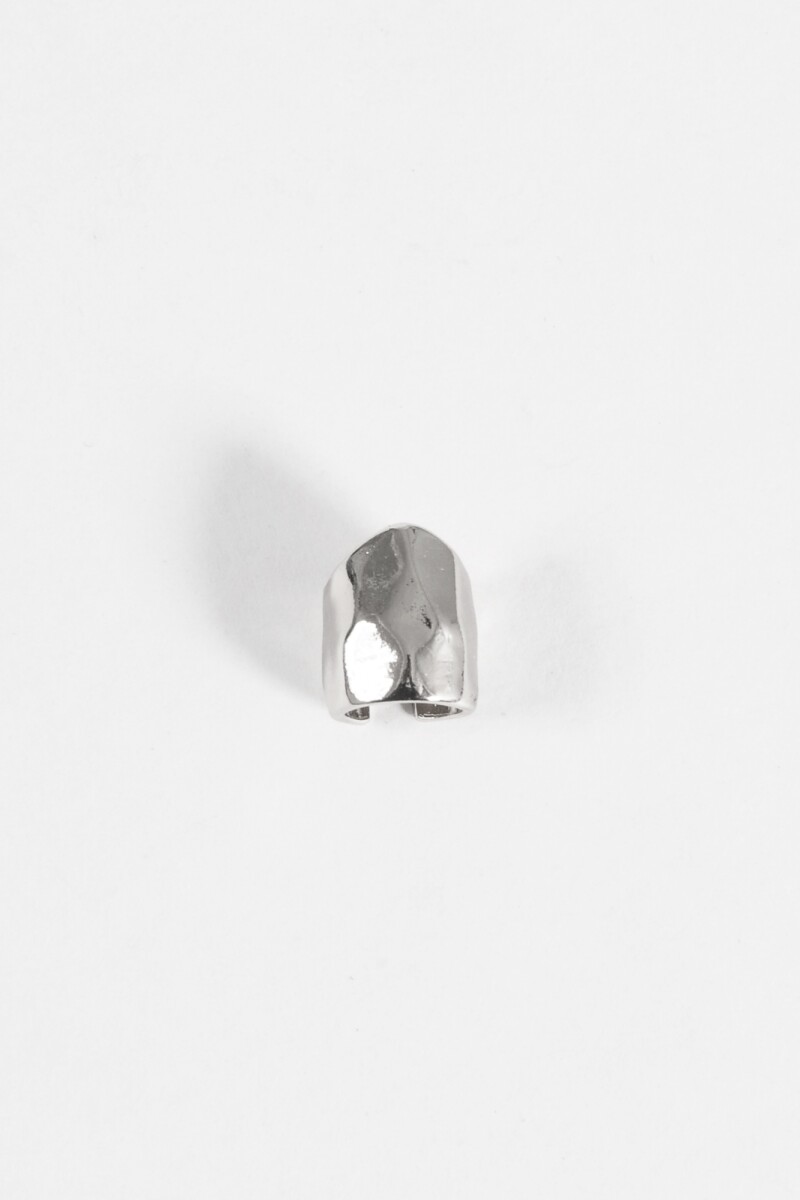 Earcuff caravana bold plateado