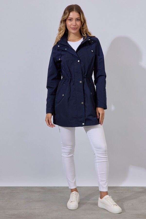 Gabardina Impermeable AZUL