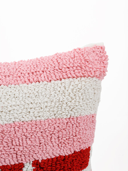 ALMOHADON LOVE ROSADO