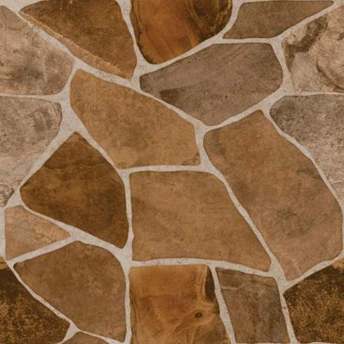 Ceramica Para Piso Y Pared De 50X50 Tipo Piedra Pei Iv San Marcos GAMAS DE MARRON