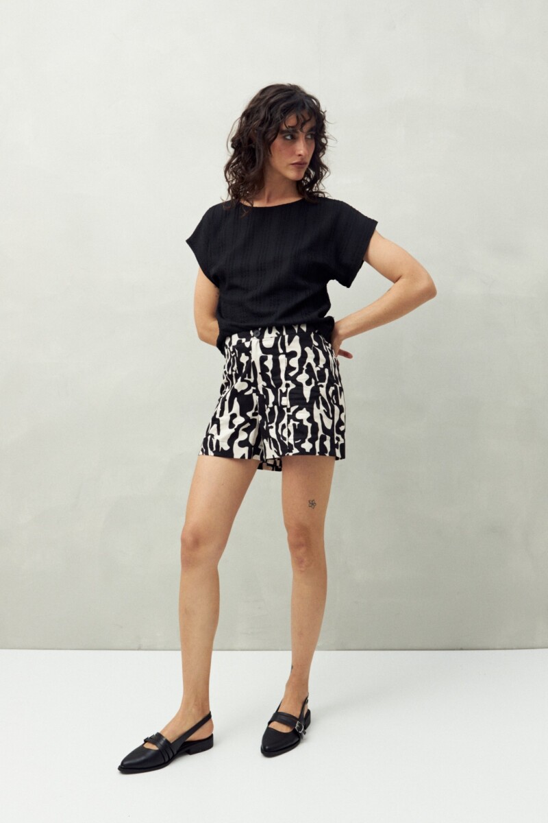 TOP LUNA Negro