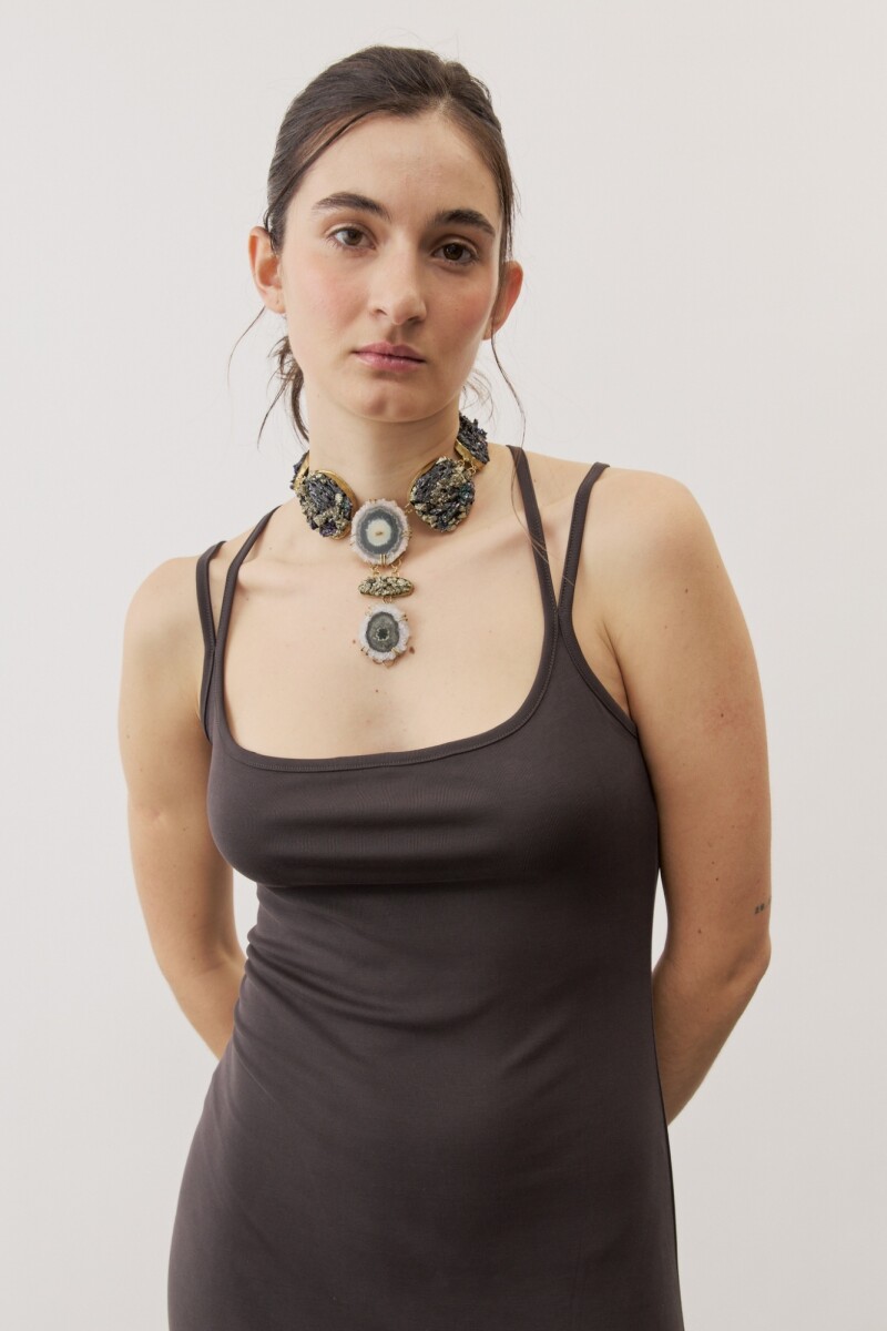 Vestido Llama GRIS