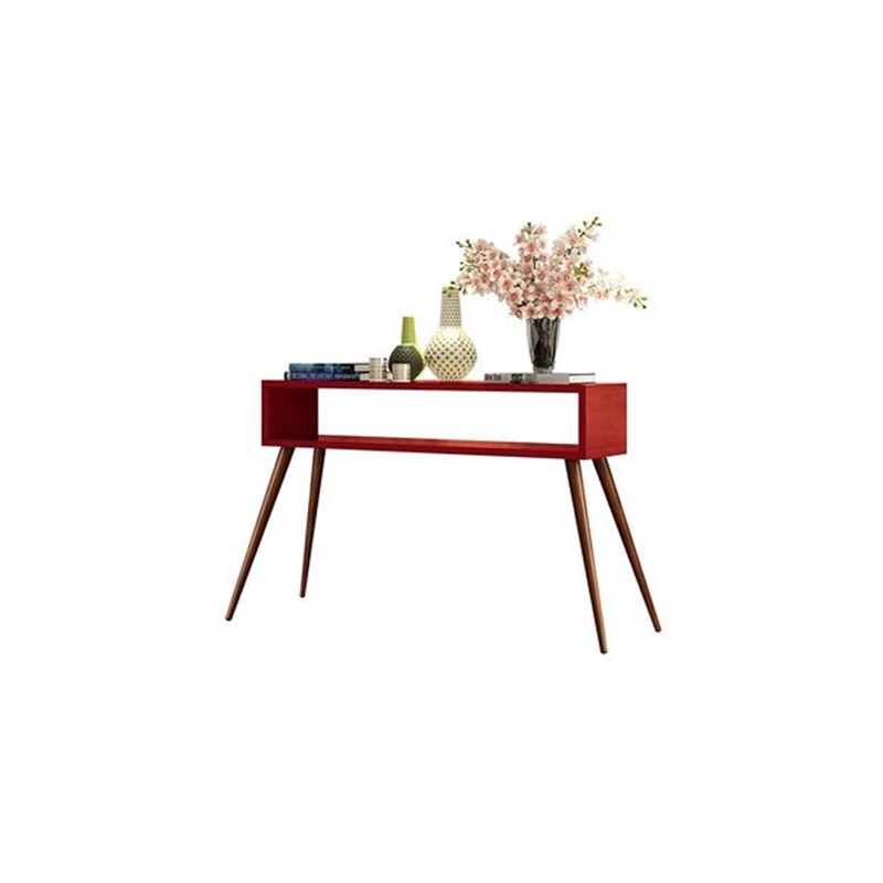 Aparador Moderno Quad 120cm Rojo