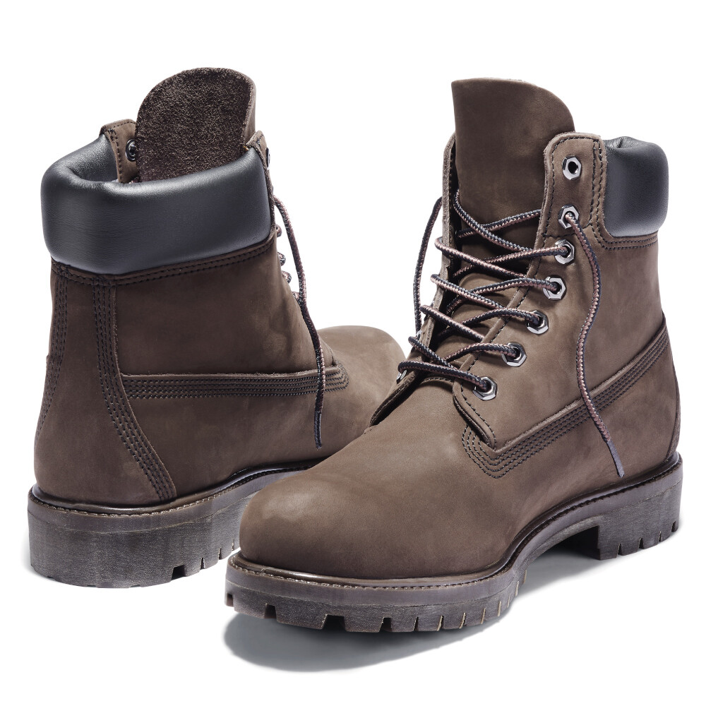 Botas Premium 6 Inch Lace Up Waterproof Hombre Brown