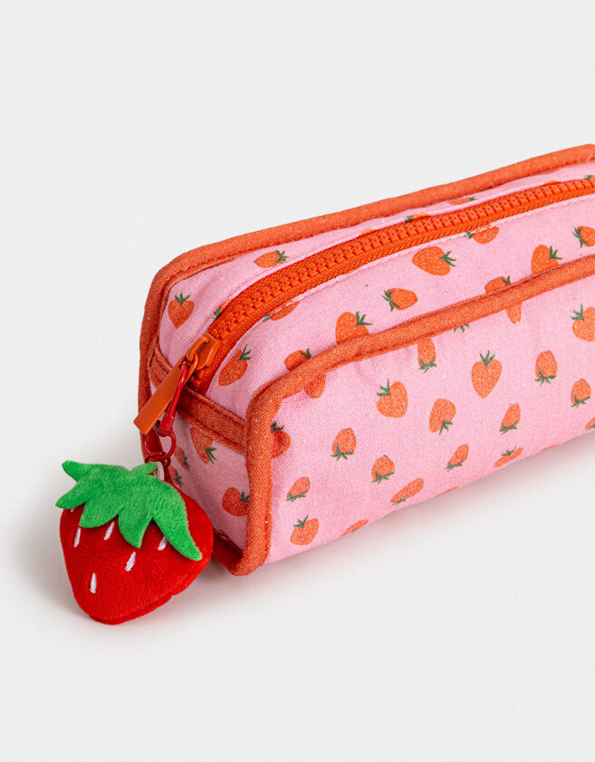 Cartucheras Con compartimentos Cartuchera Con Charm - Combinacion Bicolor