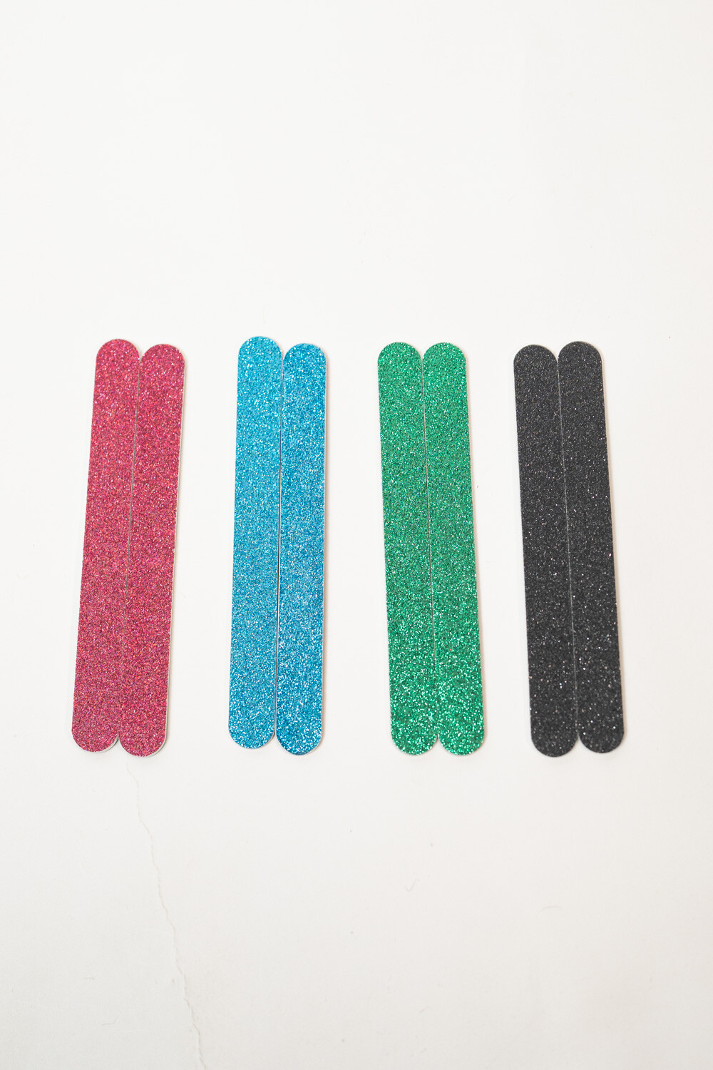 Set Lima De Unas Glitter, X2 Un. Color Unico
