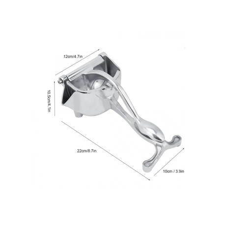 EXPRIMIDOR FRUIT PRESS 23*14.5*11CM SILVER