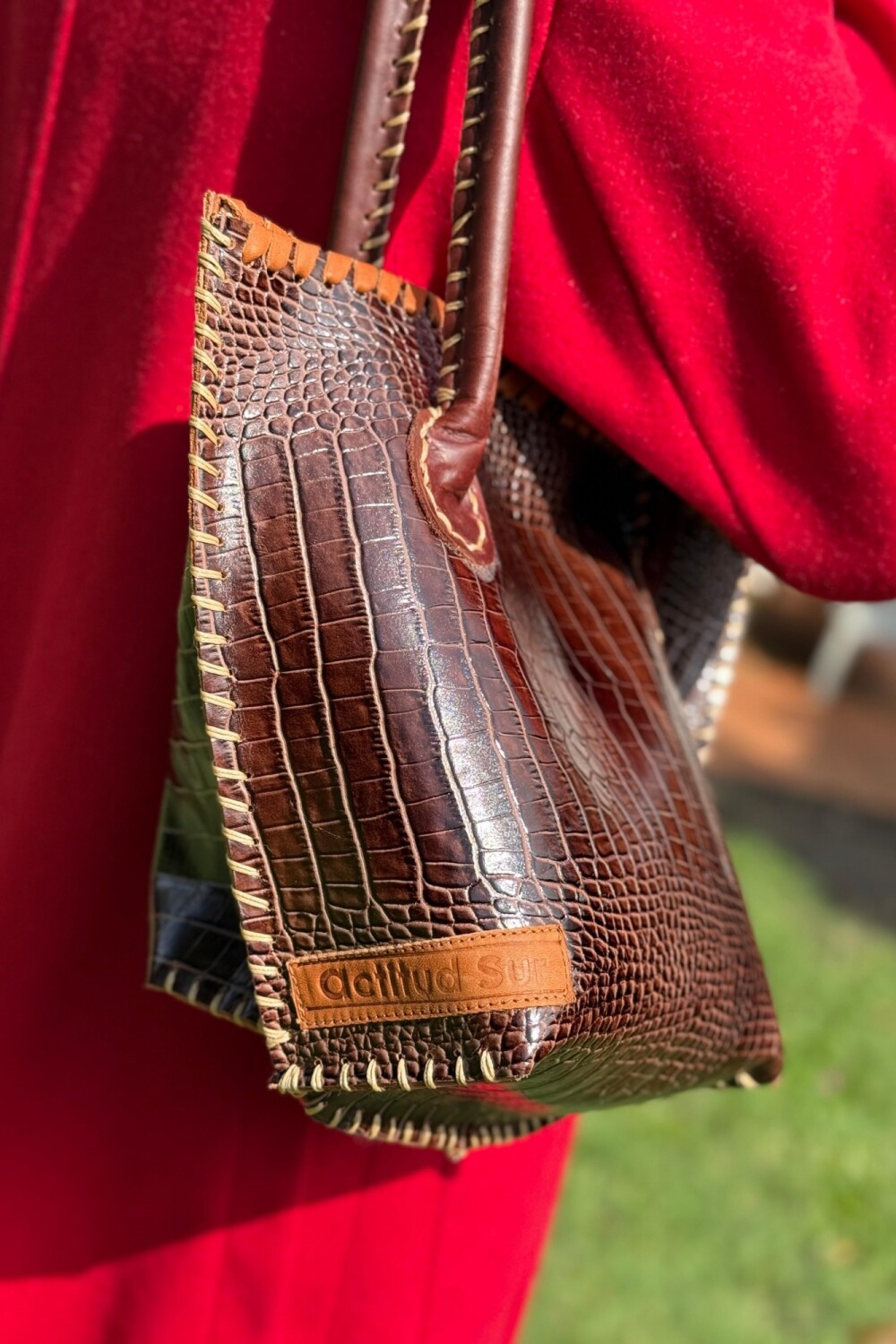 Medium Summer Bag Chocolate / Chocolate