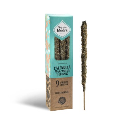 Incienso Linea Hierbas Caléndula Y Manzanilla Sagrada Madre Linea Hierbas Calendula Y Manz
