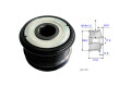 Polea Alternador Marcha Libre Chrysler Voyager 02-25 Polea Alternador Marcha Libre Chrysler Voyager 02-25